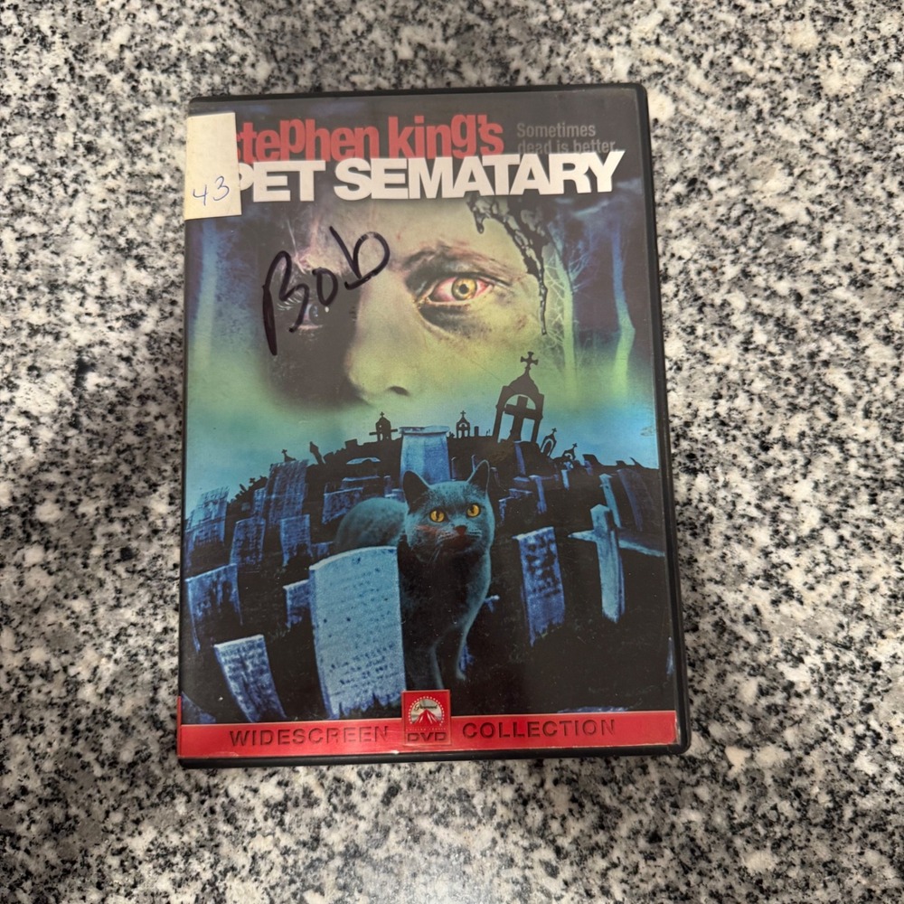 Stephen Kings Pet‎ Sematary DVD Widescreen Collection Horror Movie
